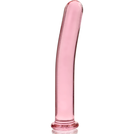NEBULA SERIES BY IBIZA - MODELO 17 DILDO CRISTAL ROSA 18.5 CM -O- 3 CM 