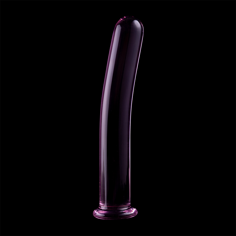 NEBULA SERIES BY IBIZA - MODELO 17 DILDO CRISTAL ROSA 18.5 CM -O- 3 CM 