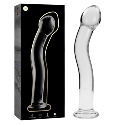NEBULA SERIES BY IBIZA - MODELO 18 DILDO CRISTAL TRANSPARENTE 18.5 CM -O- 3.5 CM NEBULA SERIES BY IBIZA