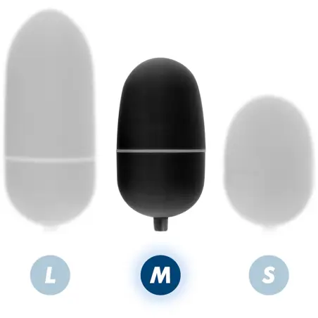 Huevo Vibrador Control Remoto M Negro - 10 Modos | Online