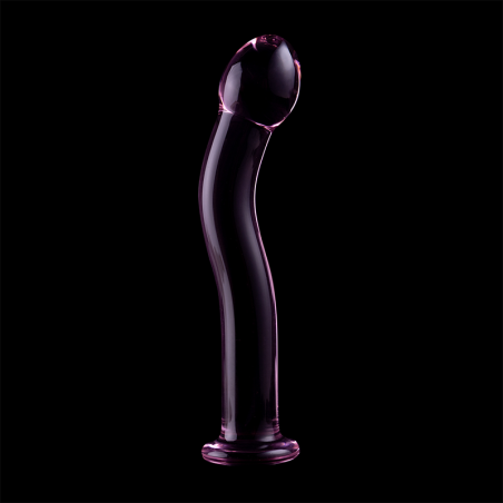 NEBULA SERIES BY IBIZA - MODELO 18 DILDO CRISTAL ROSA 18.5 CM -O- 3.5 CM NEBULA SERIES BY IBIZA