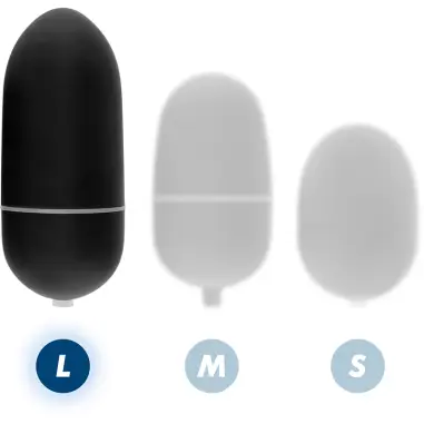 Huevo Vibrador Control Remoto L Negro - 10 Modos | Online