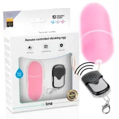 ONLINE - HUEVO VIBRADOR CONTROL REMOTO L ROSA 2