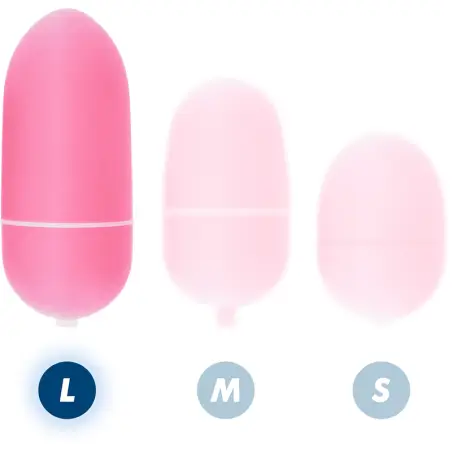 Huevo Vibrador Control Remoto L Rosa - 10 Modos | Online