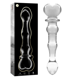 NEBULA SERIES BY IBIZA - MODELO 21 DILDO CRISTAL TRANSPARENTE 20.5 CM -O- 3.5 CM NEBULA SERIES BY IBIZA