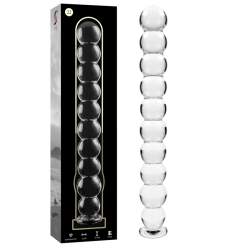 NEBULA SERIES BY IBIZA - MODELO 22 DILDO CRISTAL TRANSPARENTE 21.5 CM -O- 2.5 CM NEBULA SERIES BY IBIZA