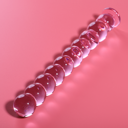 NEBULA SERIES BY IBIZA - MODELO 22 DILDO CRISTAL ROSA 21.5 CM -O- 2.5 CM NEBULA SERIES BY IBIZA 2