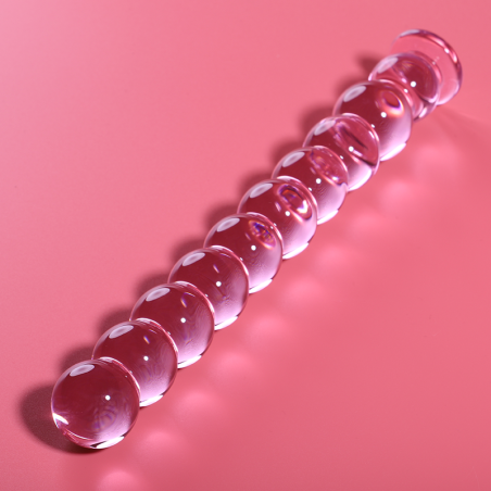 NEBULA SERIES BY IBIZA - MODELO 22 DILDO CRISTAL ROSA 21.5 CM -O- 2.5 CM NEBULA SERIES BY IBIZA