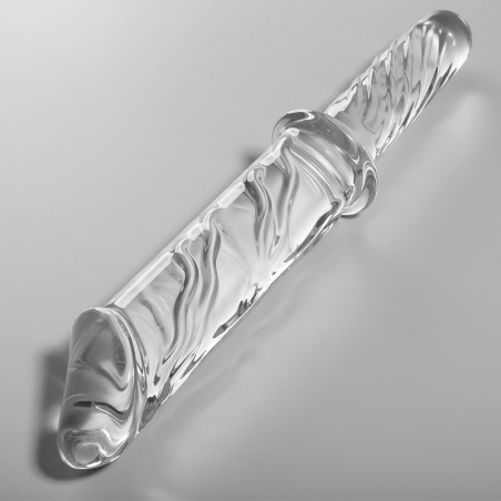 NEBULA SERIES BY IBIZA - MODELO 24 DILDO CRISTAL TRANSPARENTE 28.5 CM -O- 5 CM NEBULA SERIES BY IBIZA