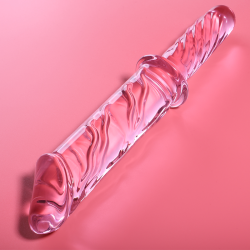 NEBULA SERIES BY IBIZA - MODELO 24 DILDO CRISTAL ROSA 28.5 CM -O- 5 CM NEBULA SERIES BY IBIZA 2
