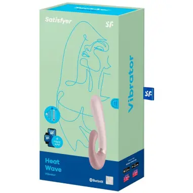 Heat Wave Vibrador APP Rosa - Control Remoto | Satisfyer