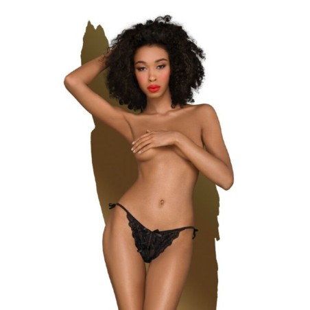 PENTHOUSE - TOO HOT TO BE REAL TANGA NEGRO S/M PENTHOUSE THONG