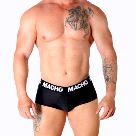 MACHO - MS30NG SLIP NEGRO S MACHO UNDERWEAR