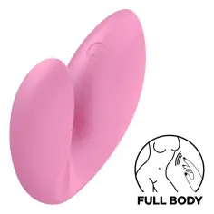 SATISFYER - LOVE RIOT VIBRADOR DEDAL ROSA 2
