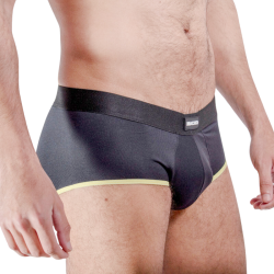 MACHO - MS24A CALZONCILLO BRIEF DARK AMARILLO S MACHO UNDERWEAR