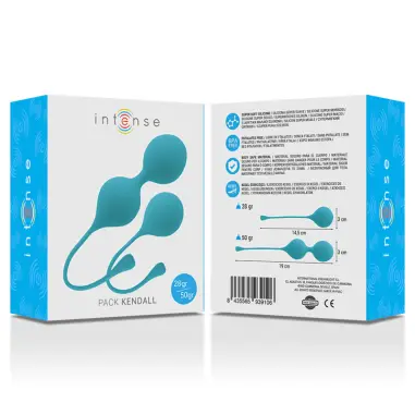 Bolas Kegel Pack Kendall Azul - Rotación | Intense