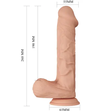 Beautiful Encounter Bergrisi Dildo Realístico Flexible 26 cm