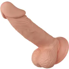 BAILE - BEAUTIFUL ENCOUNTER ZEBULON DILDO REALÍSTICO FLEXIBLE 19.4 CM NATURAL