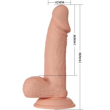 Beautiful Encounter Zebulon Dildo Realístico Flexible