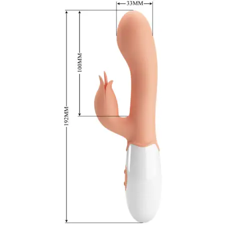 Bloody Mary Vibrador con Estimulador | Pretty Love