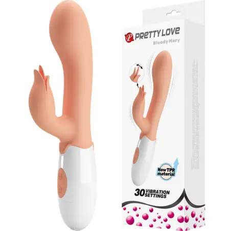 Bloody Mary Vibrador con Estimulador | Pretty Love