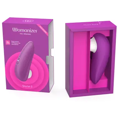 Starlet 3 Estimulador Clítoris Violeta - 6 Modos | Womanizer