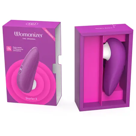 Starlet 3 Estimulador Clítoris Violeta - 6 Modos | Womanizer