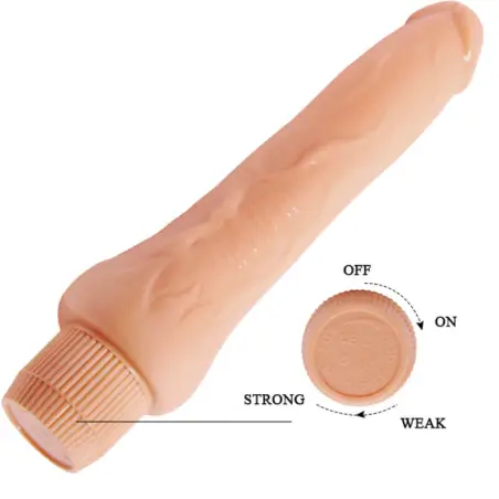Bárbara Vibrador Realístico 25 cm - Rotación | Baile