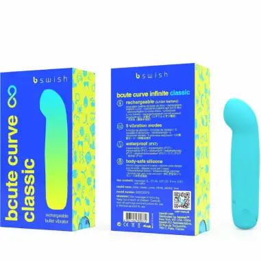 Bcute Curve Infinite Classic Vibrador Recargable Silicona