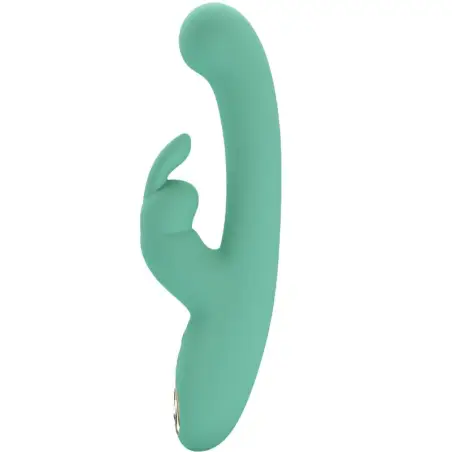 Lamar Vibrador Rabbit & Punto G Verde | Pretty Love