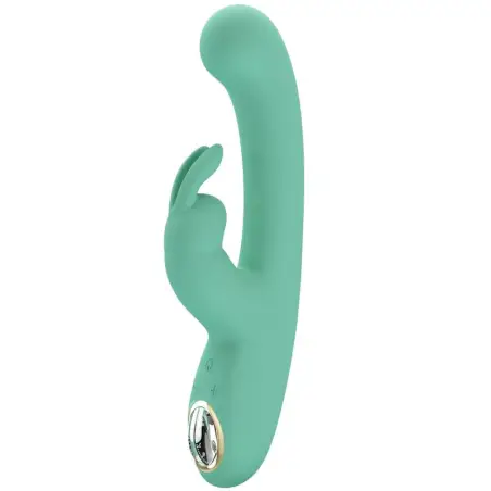 Lamar Vibrador Rabbit & Punto G Verde | Pretty Love