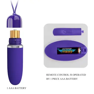 Darlene Youth Mini Bala Vibradora Violeta | Pretty Love