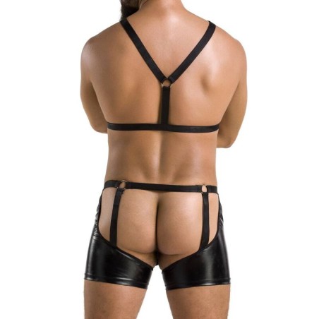 PASSION - 047 SET ARON NEGRO S/M PASSION MEN