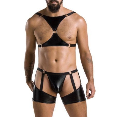 PASSION - 047 SET ARON NEGRO L/XL PASSION MEN
