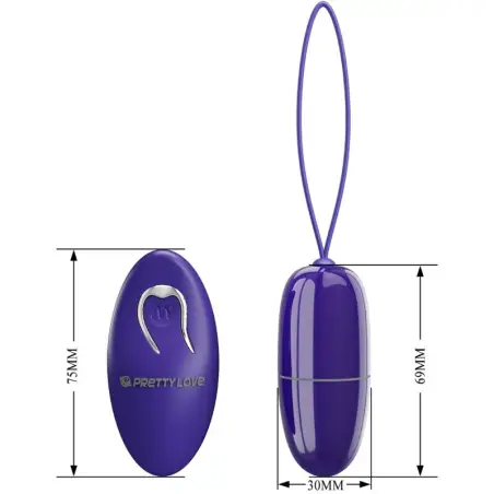 Selkie Youth Mini Huevo Vibrador Control Remoto Violeta