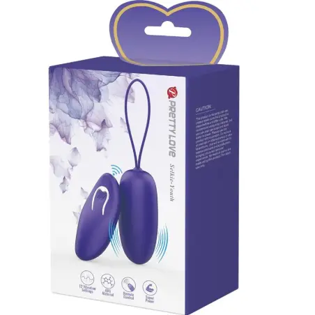 Selkie Youth Mini Huevo Vibrador Control Remoto Violeta