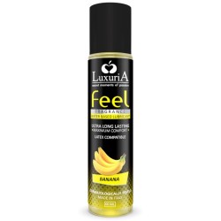 INTIMATELINE - LUXURIA FEEL LUBRICANTE BASE AGUA PLATANO 60 ML INTIMATELINE LUXURIA