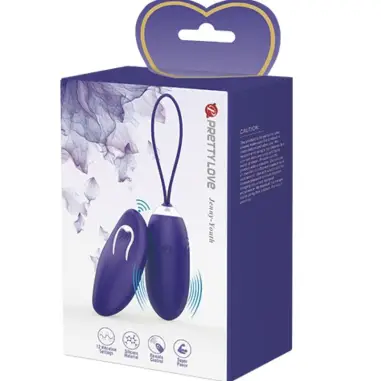 Jenny Youth Huevo Vibrador Control Remoto Violeta