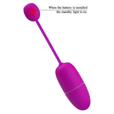 Nymph Huevo Vibrador Controlado por APP Violeta - 12 Modos