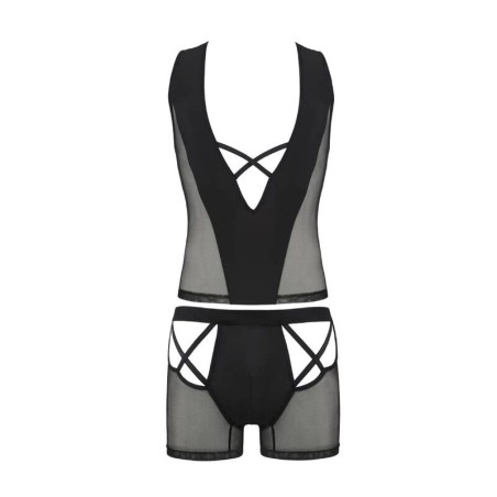 PASSION - 054 SET OSCAR NEGRO S/M PASSION MEN