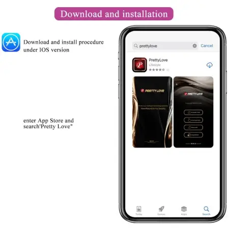 Nymph Huevo Vibrador Controlado por APP Violeta - 12 Modos