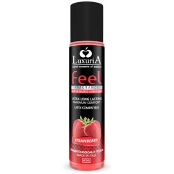 INTIMATELINE - LUXURIA FEEL LUBRICANTE BASE AGUA FRESA 60 ML INTIMATELINE LUXURIA