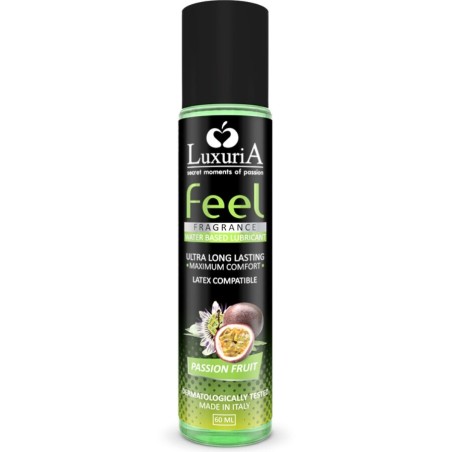 INTIMATELINE - LUXURIA FEEL LUBRICANTE BASE AGUA FRUTA DE LA PASION 60 ML INTIMATELINE LUXURIA