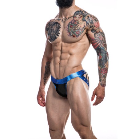 CUT4MEN - JOCKSTRAP DESIRE CUERO AZUL XL CUT4MEN JOCKSTRAP