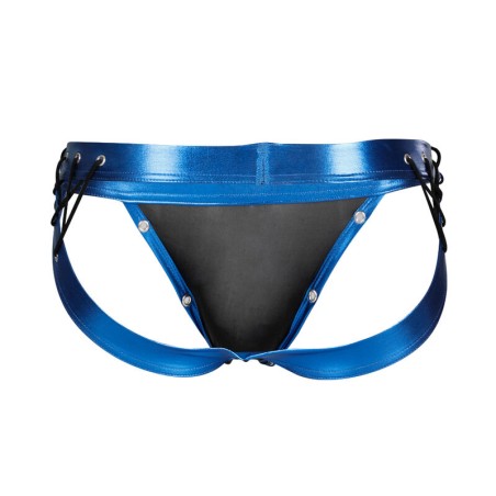 CUT4MEN - JOCKSTRAP DESIRE CUERO AZUL XL CUT4MEN JOCKSTRAP