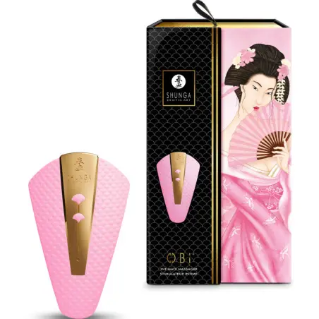 Obi Masajeador Intimo Rosa - 10 Funciones | Shunga