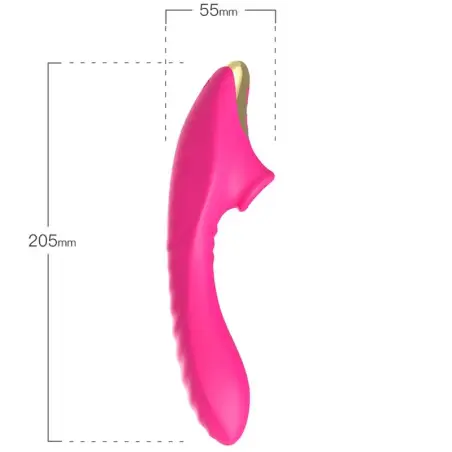 Dudu Succionador Clítoris Fucsia - 9 Modos | Armony