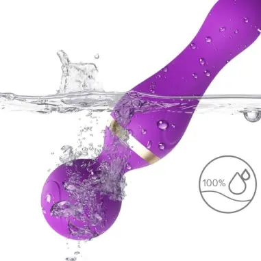 Freeza Masajeador & Vibrador Cabeza Flexible Violeta