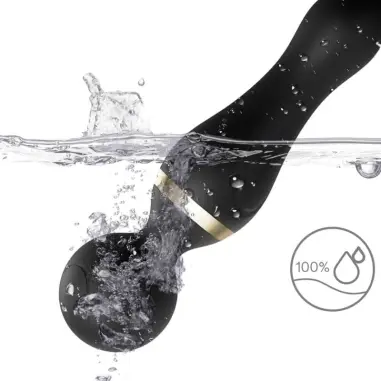 Freeza Masajeador & Vibrador Cabeza Flexible Negro | Armony