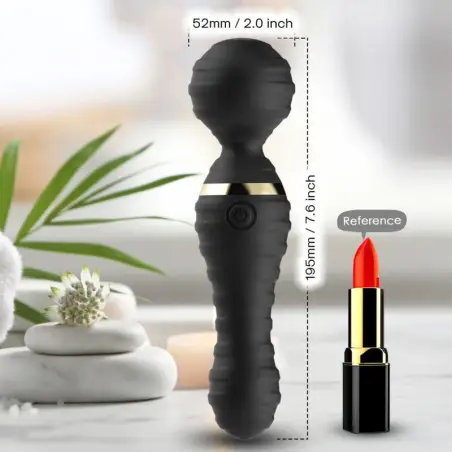 Freedo Masajeador & Vibrador Pequeño Negro | Armony